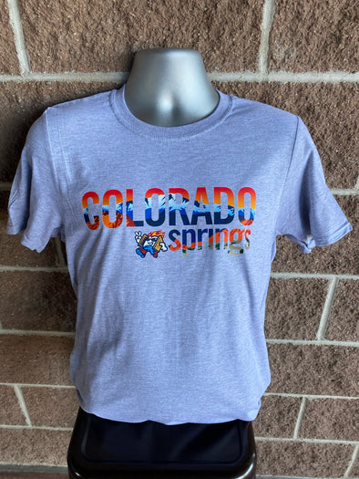 MindsparkCreative Colorado Rockies Long Sleeve T-Shirt