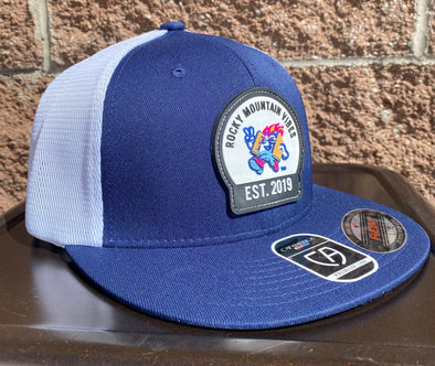 Rocky Mountain Vibes Blue Badge Cap