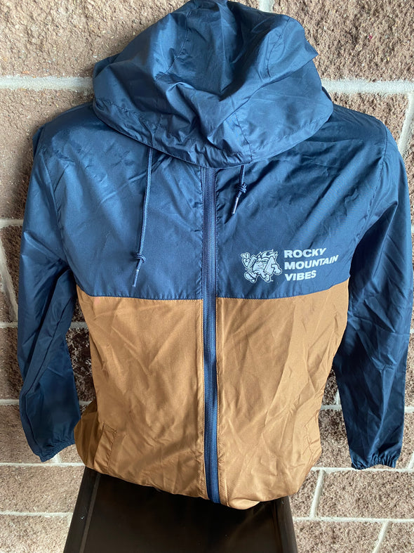 Rocky Mountain Vibes Brown & Navy Jacket