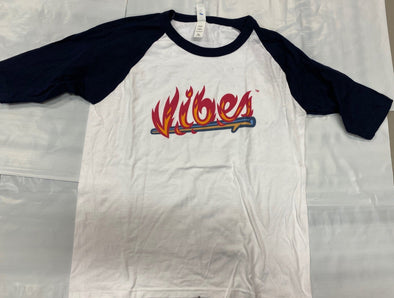 White Vibes Youth 3/4 Sleeve Tee